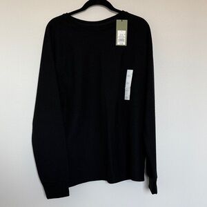 Goodfellow & Co Men's Long Sleeve Black Tee